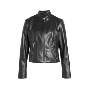 Veste pour femme en cuir véritable de qualité supérieure, nouvelle collection, style décontracté, couleur unie, imperméable et respirante, en coton - Product Image 2