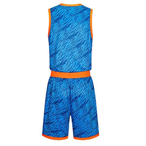 Ensemble d'uniformes de basketball sur mesure de qualité supérieure, design tendance, vêtements d'équipe, prix compétitif, ensembles d'uniformes de basketball pour hommes - Product Image 3