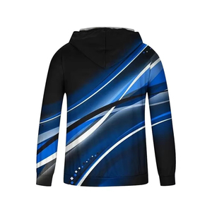 Sweat à capuche pour homme de qualité supérieure, sublimation, uni, 100% coton molletonné, streetwear, séchage rapide, respirant, confortable - Product Image 2