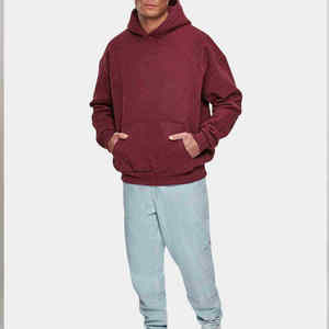 Custom Unisex 100% Cotton Heavy <b>Hoodie</b> High Quality Plain Winter Breathable Pullover Men <b>Hoodie</b> - Product Image 2