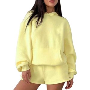Women Striped Hooded Knit Dress Long Sleeve Loose Fit Casual Spring Summer Wear - Product Image 3