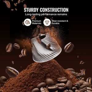 Macchina da Caffè Intelligente Programmabile con Macinacaffè Integrato, 8 Tazze, Timer 24 Ore, Preparazione Automatica, per Amanti del Caffè - Product Image 6