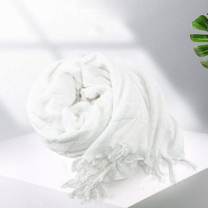Robe Abaya Ihram élégante en coton 100% à deux pièces sans manches pour le Hajj et l'Omra - Product Image 1