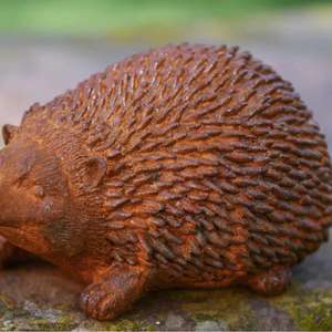 Sculpture rustique de hérisson, ornements décoratifs pour jardin, accessoires de ferme - Product Image 3