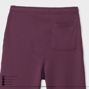 Pantalon décontracté pour homme, coupe droite, taille élastique, avec poches latérales, en coton tricoté mi-lourd avec élasthanne, pour l'automne - Product Image 5