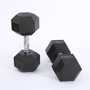 <span class=keywords><strong>Mancuernas</strong></span> Hexagonales de Goma con Interior de Hierro para Gimnasio en Casa, de 1 <span class=keywords><strong>kg</strong></span> a 40 <span class=keywords><strong>kg</strong></span>, Equipo de Musculación - Product Image 4