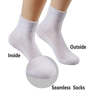 Vêtements de sport en promotion, chaussettes de sport de haute qualité pour le basketball, le football, la course à pied, chaussettes respirantes en spandex/polyester/coton - Product Image 6