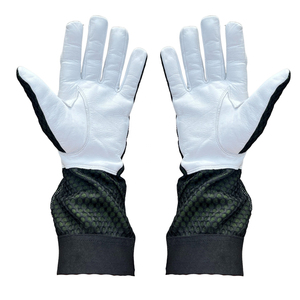 Beekeeping <b>Gloves</b> Protective Beekeeping <b>Gloves</b> Goatskin Mesh Bee Keeping Vented Long Sleeves Beekeeping Equipment - Product Image 2