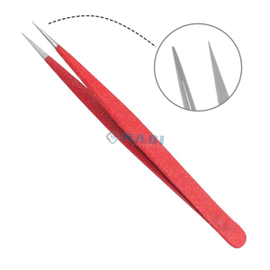 Pinzas de Precisión Antiestáticas de Acero Inoxidable Personalizables del Fabricante Directo para Extensión de Pestañas y Manicura - Product Image 3