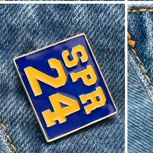 Pin de Solapa SPR 25, Broche de Esmalte Sigma Gamma Rho, Pin con Letras Griegas para Mujer, Accesorio Elegante - Product Image 6