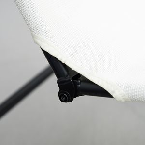 Sedia a dondolo per interni ed esterni bianco crema per la beatitudine del Patio - Product Image 4