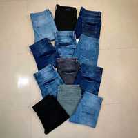 Jean en denim délavé coupe droite slim respirant taille haute décontracté en coton mi-lourd avec rivets pour homme style streetwear vintage