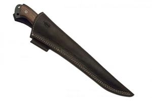 Cuchillo de Filetear Personalizado Hecho a Mano con Hoja de Acero Inoxidable de 9 Pulgadas, Mango de Madera, Funda de Cuero, Apto para Lavavajillas, 3.0 mm - Product Image 4