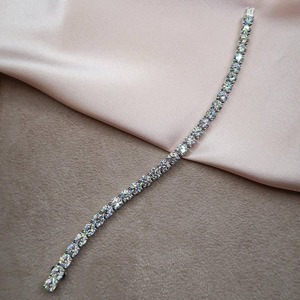 Pulsera Iced Out Drip Cuban Link con Diamantes de Moissanita, Plata 925, Estilo Hip Hop Bling, Proveedor al por Mayor - Product Image 6