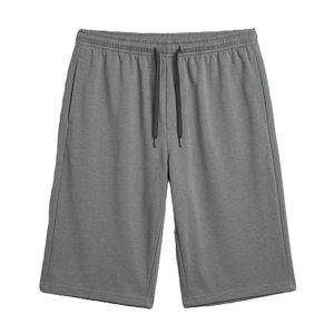Pantalones Cortos Deportivos Grises con Cordón Ajustable, Diseño Deportivo, Transpirables, Cintura Elástica, Casuales, para Correr, Gimnasio, Tenis - Product Image 3