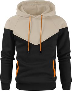 Sweat à capuche épais pour homme avec poche, style décontracté et streetwear, respirant, en promotion - Product Image 4