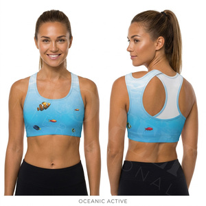 Gym Clothing Manufacturer High Quality Sports <b>Bra</b> Breathable Fitness Yoga Crop Top Quick Dry Stretch Activewear Gym Sports <b>Bra</b> - Product Image 2