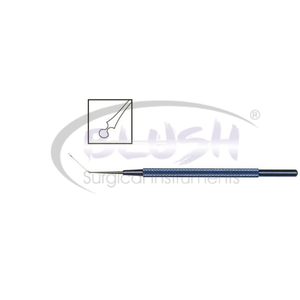 Instruments ophtalmiques en acier inoxydable, spatule Koch Nucleus avec encoches, instruments chirurgicaux réutilisables par Blush Surgical - Product Image 2