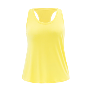 Débardeur femme uni élégant, design personnalisé, coton doux, idéal pour le fitness et l'entraînement. - Product Image 1