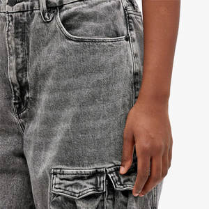 Jeans de Mujer, Estilo Nuevo, Pantalones Rectos, Color Puro, Tendencia de Moda, Pantalones Largos Holgados, Jeans de Pierna Ancha de Estilo Urbano - Product Image 3