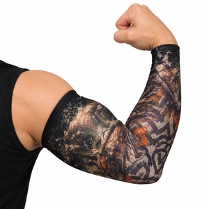 Manches de cyclisme personnalisées avec impression par sublimation, logo personnalisé, pour la course sportive et la pratique de cyclisme en extérieur - Product Image 3