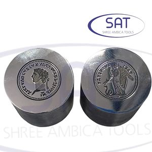 SAT Jewelry - Matrices de Conformación de Monedas Personalizadas de Doble Cara con Acabado Doble Pulido para Malasia, Australia, EE. UU., Surinam, Perú - Product Image 2