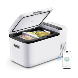 Réfrigérateur portable double zone 12 volts avec compresseur Secop et alimentation AC/DC - Product Image 1