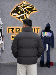 Chaqueta de Invierno Acolchada Personalizada Premium RexFit Sports, Chaqueta con Relleno de Plumón para Hombre y Mujer, Logotipo Bordado, OEM, ODM - Product Image 2