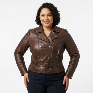 Ropa Exterior de Cuero para Mujer de Tallas Grandes, Hecha a Medida – Confección Personalizada - Product Image 5
