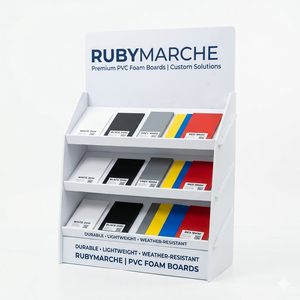 Étagères de présentation sur pied en PVC personnalisées pour la vente au détail, présentoirs de produits pour supermarchés, magasins, promotion et marketing - Product Image 5