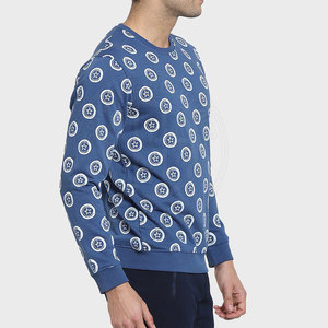 Sudaderas para Hombre, Corte Regular, Mezcla de Algodón, Básicas, Cómodas, de Manga Larga, para Uso Diario, Moda y Comodidad - Product Image 3