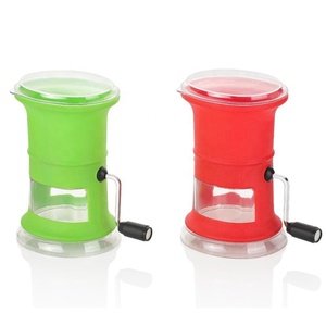 Vistaar 2024 portátil de acero Abs Chilly Cutter fácil de usar y limpiar herramienta de utensilios de cocina operación Manual picadora de verduras - Product Image 5