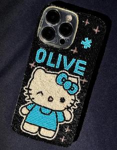 CRYSTAL CRAFT Llavero de Cuentas Hecho a Mano, Estilo Boho, Colgante para Bolso, Flamingo, Amor, Regalo de Joyería para el Día de San Valentín, Cuentas de Semillas Coloridas - Product Image 3