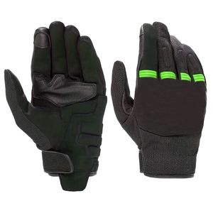 Guantes de Motociclismo de Cuero para Hombre, Protección Completa para los Dedos, Antideslizantes, con Fibra de Carbono, Protección para las Articulaciones, Pantalla Táctil - Product Image 3