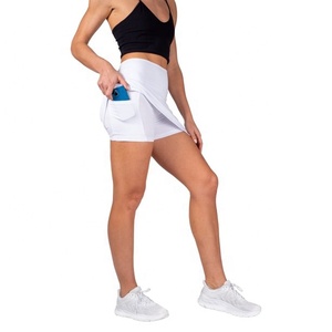 Custom Women's Performance Tennis <b>Skirt</b> Quick Dry Stretchable Fabric with Comfortable Waistband for Practice and Tournament Wear - Product Image 4