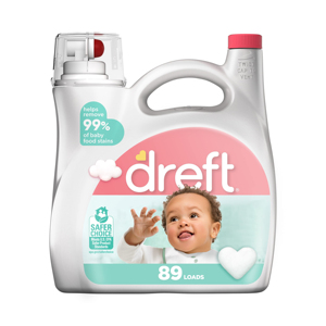 Dreft Baby Laundry <b>Detergent</b> 170 Ounce Ultra Concentrated for Gentle Wash and Long Lasting Fresh Scent - Product Image 5