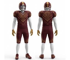 <b>Bulk</b> Wholesale American Football Sublimated Jerseys Custom Team Wear Team Football Kit | Breathable Polyester Sportswear - Product Image 1