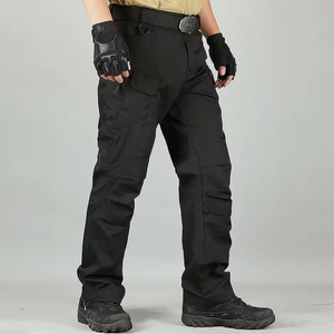 High Quality Material <b>Stretch</b> Straight Trouser Cotton And Polyester Fabric Slim Fit Tactical <b>Cargo</b> Pants With Multiple Pockets - Product Image 6