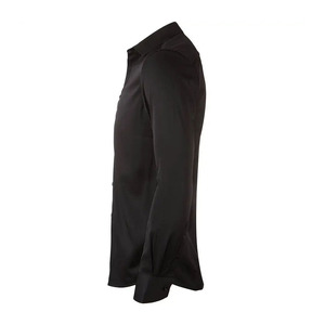 Stylish Casual <b>Shirts</b> <b>Polyester</b> Cotton Blend Soft Durable Wrinkle Resistant Plain Dyed Custom Men's Business Casual <b>Shirts</b> - Product Image 3