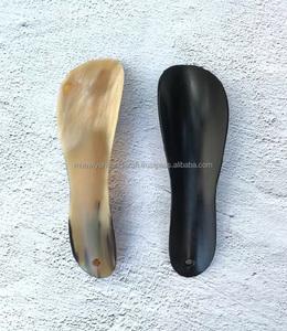 ฮอร์นรองเท้าฮอร์นแท้หรูหราอุปกรณ์เสริมรองเท้าทำมือวัสดุธรรมชาติใช้ในการเดินทางและใช้ในบ้าน - Product Image 1