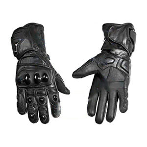 Gants de moto chauffants en cuir et fibre de carbone de haute qualité, imperméables au vent, pour les sports d'hiver en plein air - Product Image 6