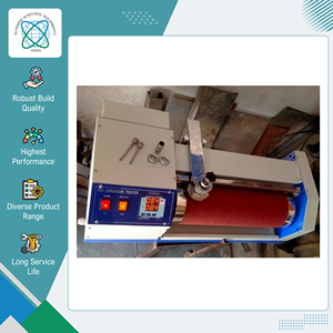 Nueva llegada de stock: Probador de abrasión DIN de calidad superior, velocidad de 40 RPM, fácil de operar, con alimentación de 5 amperios, origen India. - Product Image 4