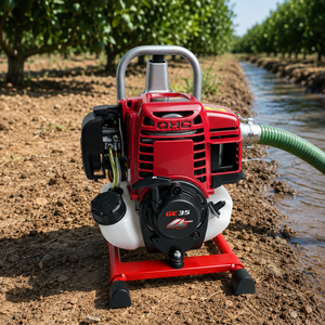 Pompe à eau portable SS SAMSON 35CC, moteur à essence 4 temps pour usage agricole et de jardinage - Product Image 6