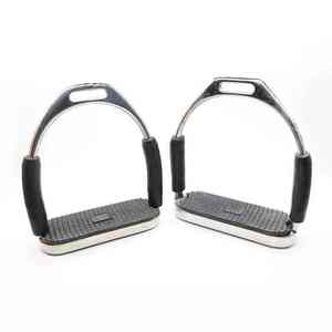 High Strength Aluminum Alloy Horse Stirrups Lightweight Shock Absorbing Anti Slip Tread Equestrian Riding Gear Comfort Safety - Product Image 4