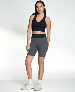 Women's Casual Crop Tops Slim Fit Short Sleeve High <b>Neck</b> <b>Tight</b> <b>T</b> <b>Shirts</b> Quick Dry & Breathable for Going Out for Adults - Product Image 6