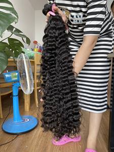 ผมดิบเวียดนามคุณภาพดีที่สุดโดยตรงจากวัดเวียดนาม 100% เนื้อธรรมชาติหยักๆ ดิบที่ยังไม่ได้รับการแปรรูป - Product Image 2