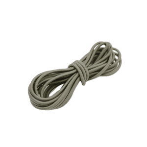 Cordón elástico color caqui oscuro de 3 mm - Product Image 1