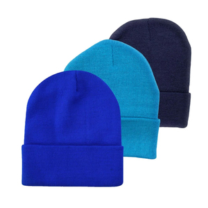 Wholesale Rib Knit Beanie <b>Hat</b> <b>Winter</b> Cap Unisex Soft Warm Stretch Plain Skull Cap Custom Logo <b>Hat</b> - Product Image 3