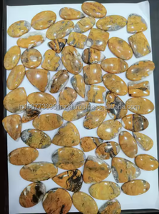 Natural Bumble Bee Jasper cabujón pulido a mano piedra suelta de alta calidad fabricación de joyas de piedras preciosas lote al por mayor - Product Image 6