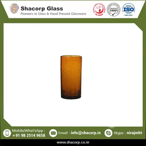 Collection de verrerie décorative en verre solide recyclé de qualité supérieure, écologique, de la marque Bubble Amber - Product Image 6